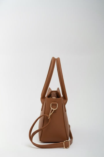 Bow Bag  Brown